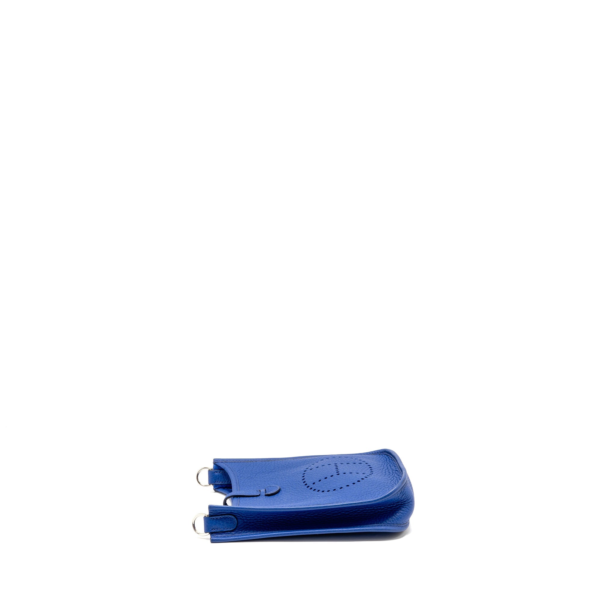 HERMES MINI EVELYNE CLEMENCE ELECTRIC BLUE SHW