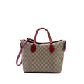 GUCCI TOTE BAG GG CANVAS MULTICOLOUR GHW