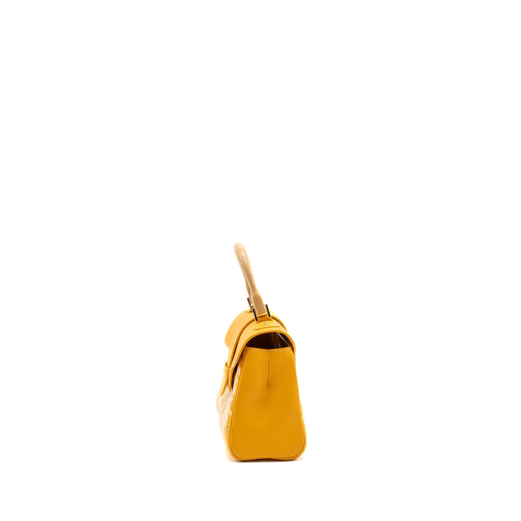 GOYARD MINI SAIGON CANVAS YELLOW SHW
