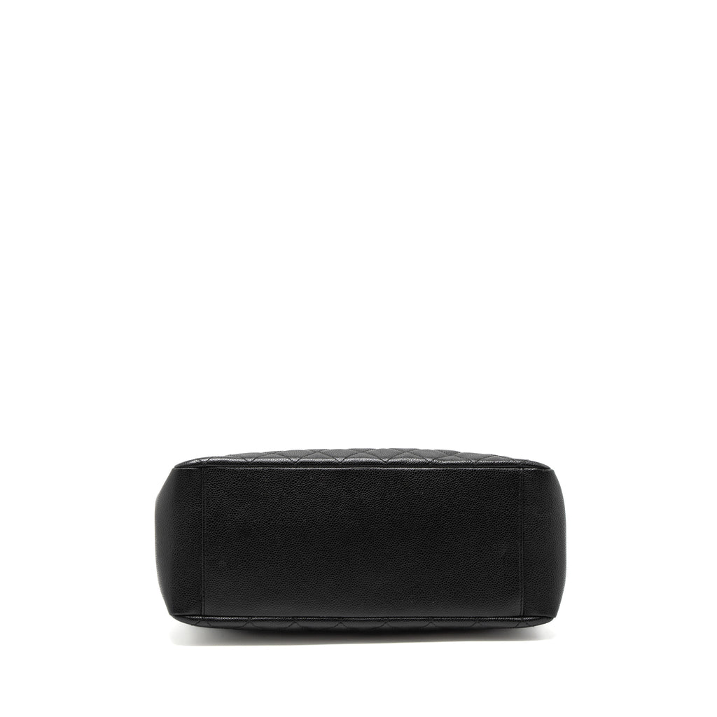 CHANEL GRAND SHOPPING TOTE/GST CAVIAR BLACK GHW