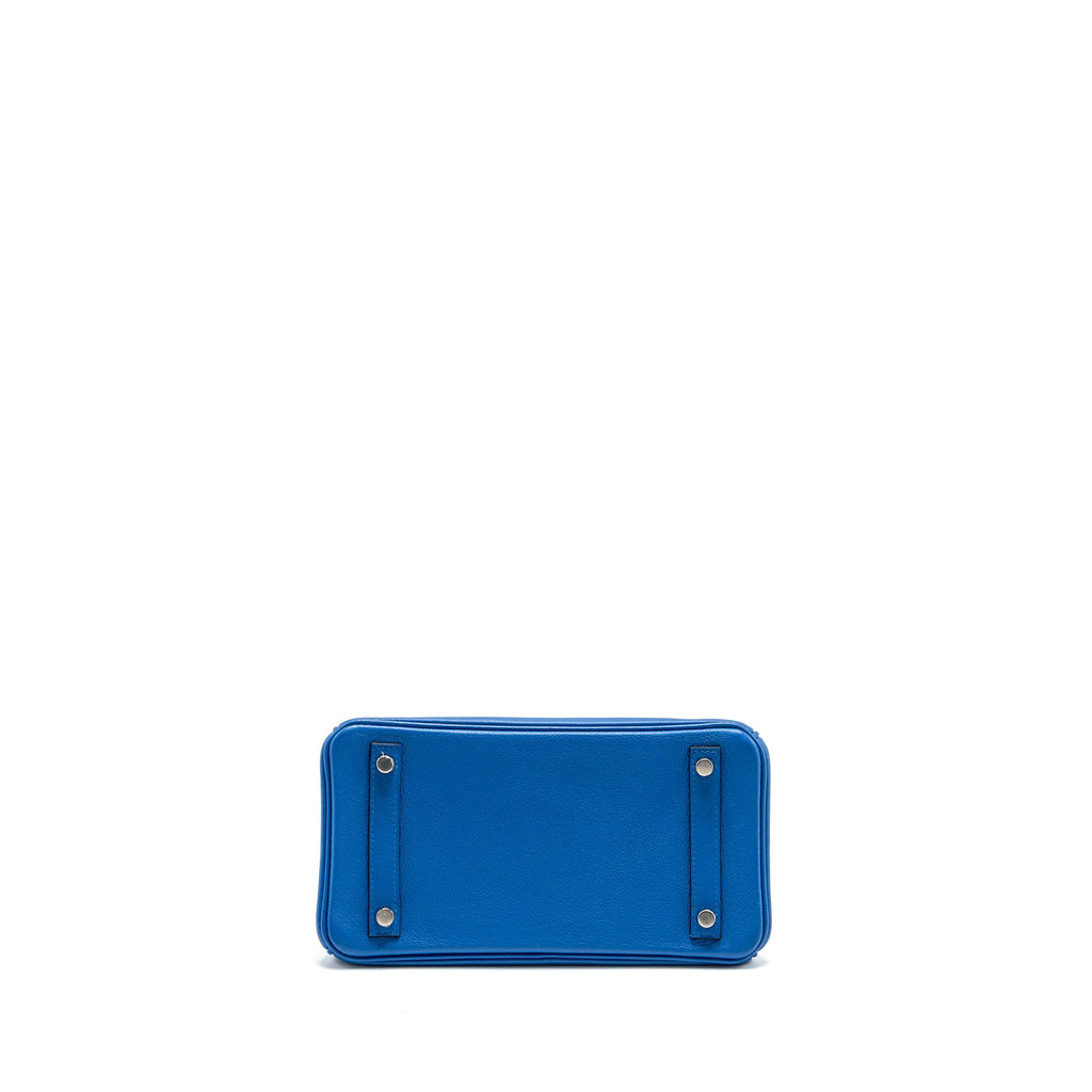 HERMES BIRKIN 25 TAURILLON NOVELLO I7 BLUE ZELLIGE SHW