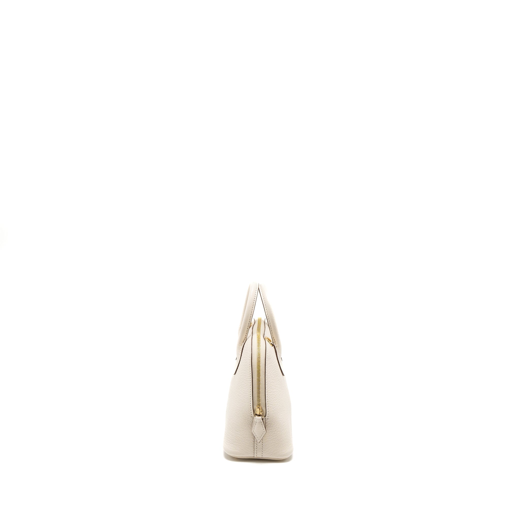 HERMES MINI BOLIDE CHÈVRE MYSORE NATA GHW