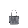 GOYARD MINI ANJOU TOTE BAG  GOYARDLINE CANVAS / LEATHER GREY SHW