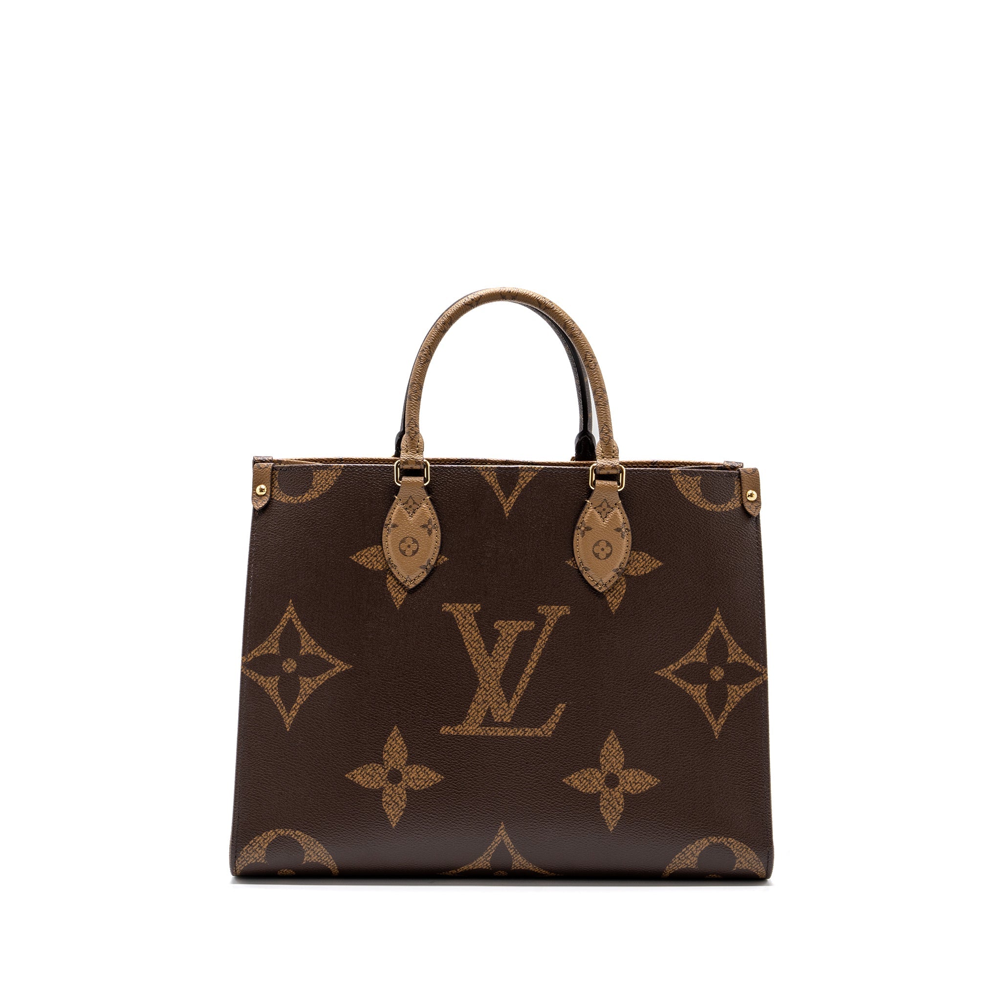 LOUIS VUITTON ONTHEGO MM MONOGRAM CANVAS GHW