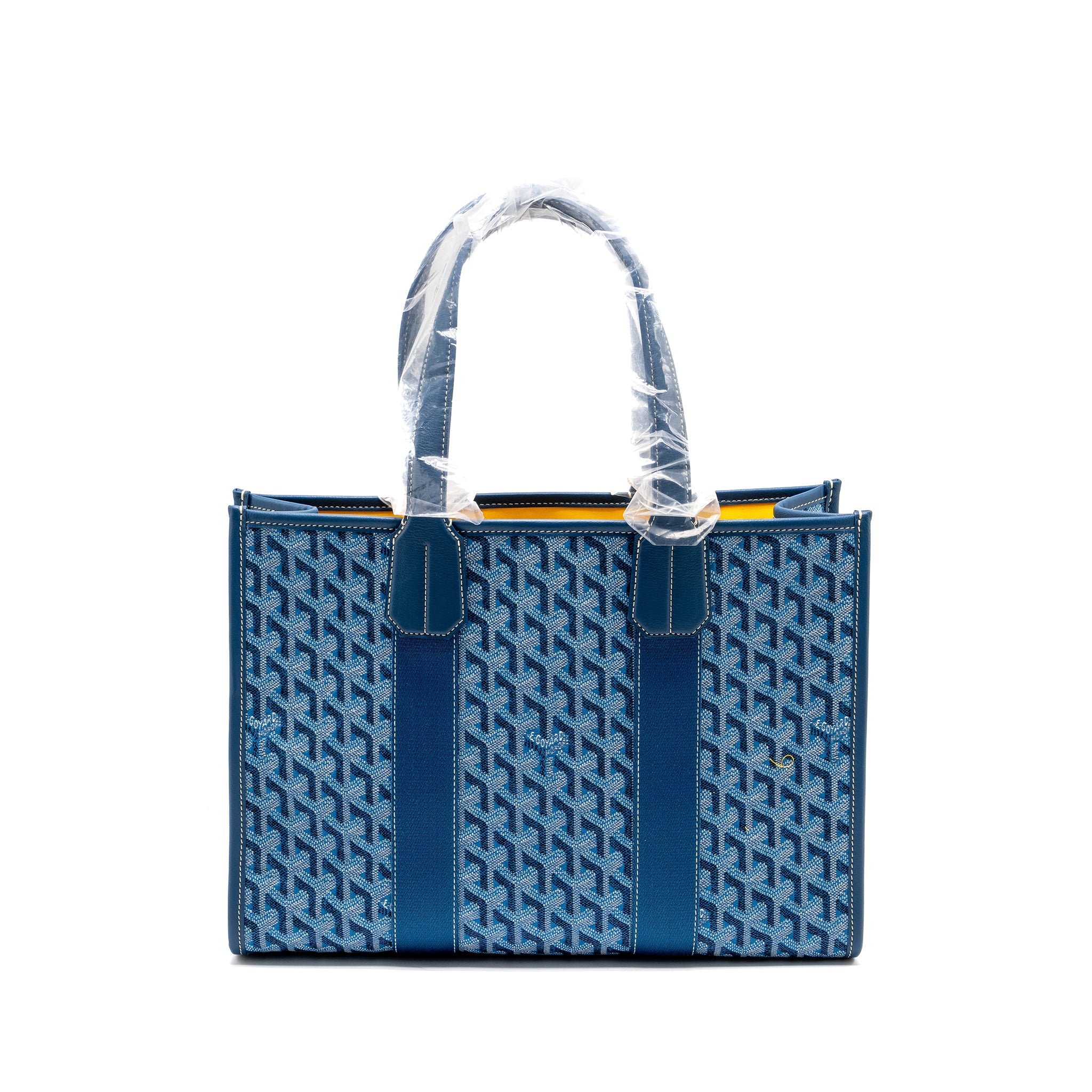 GOYARD VILLETTE TOTE BAG GOYARDLINE CANVAS OCEAN BLUE