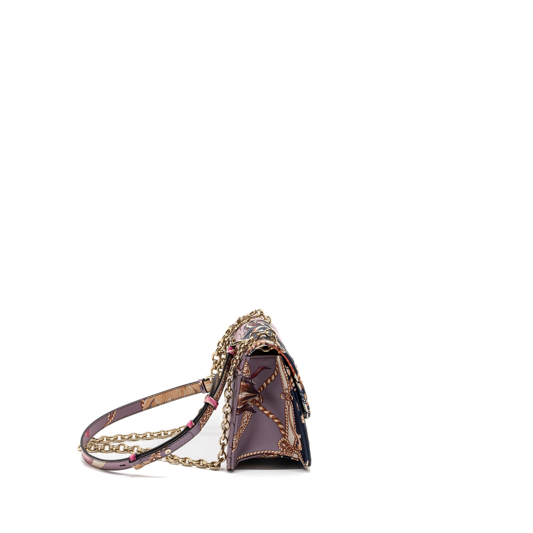 SALVATORE FERRAGAMO FLAP BAG MULTICOLOUR LGHW