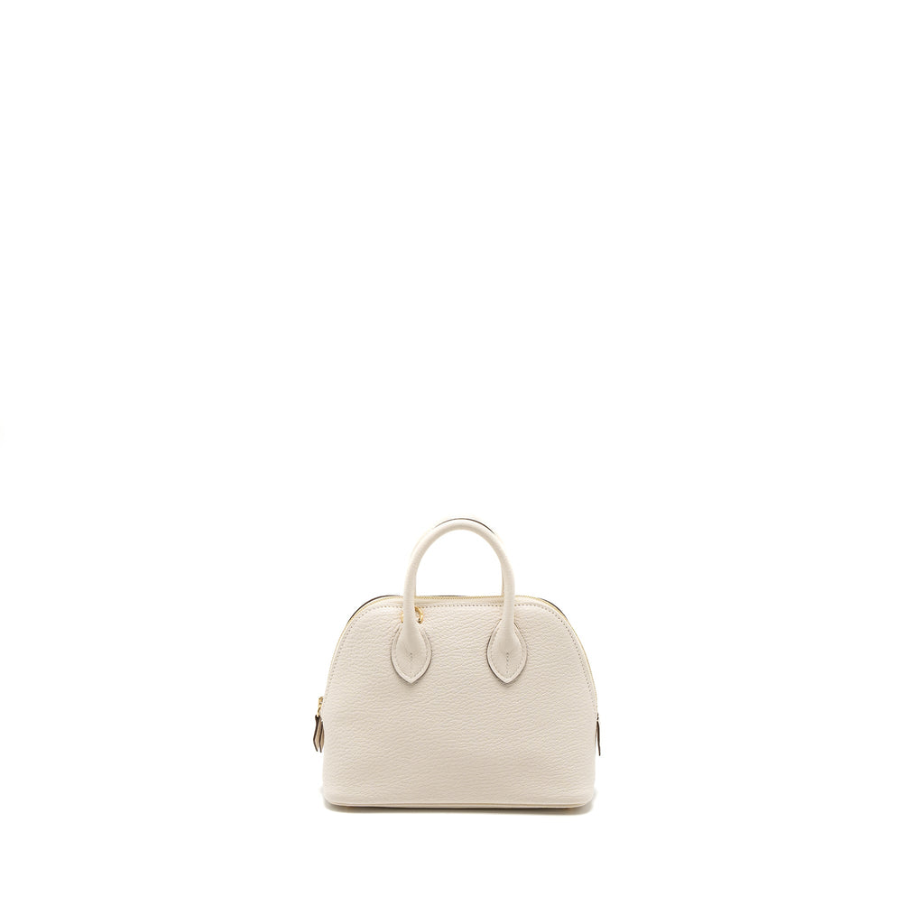 HERMES MINI BOLIDE CHÈVRE MYSORE NATA GHW