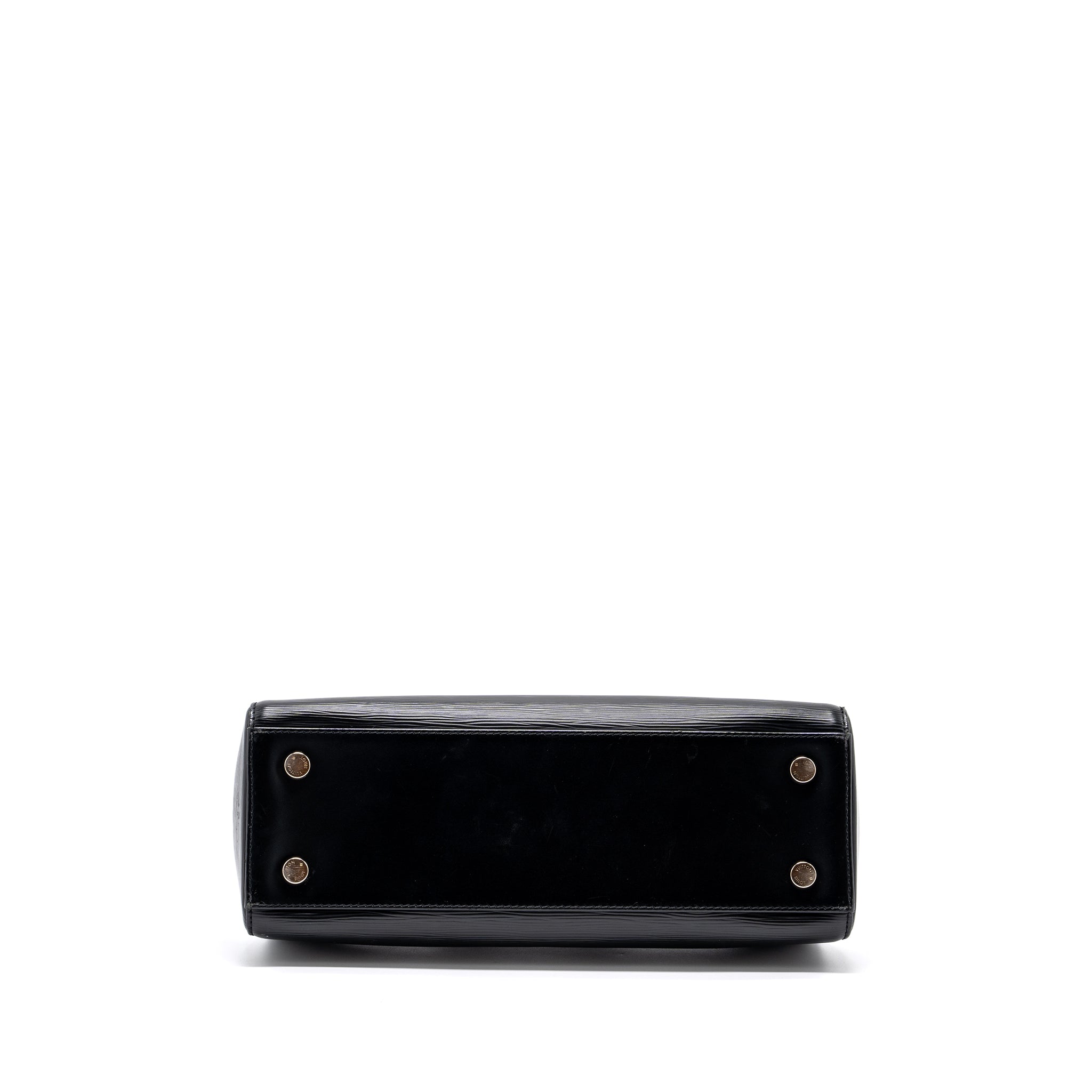 LOUIS VUITTON TOTE BAG EPI BLACK SHW