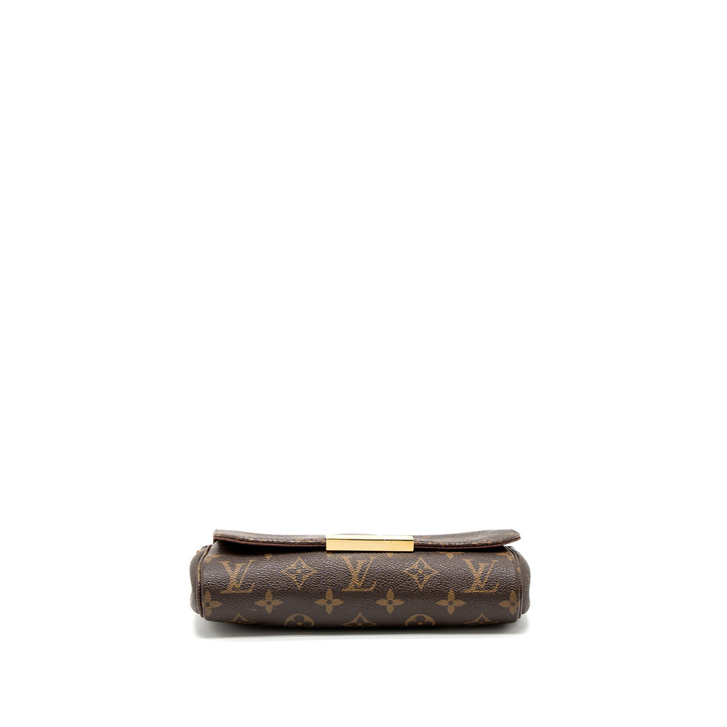 LOUIS VUITTON FAVOURITE PM BAG MONOGRAM CANVAS GHW