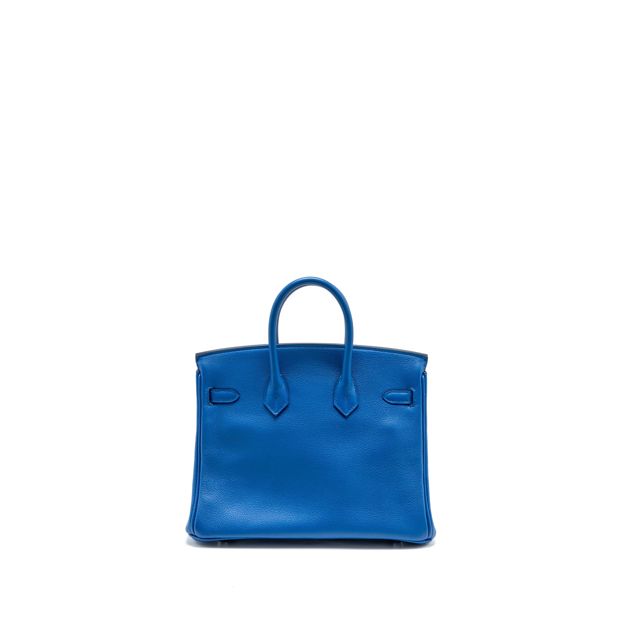 HERMES BIRKIN 25 TAURILLON NOVELLO I7 BLUE ZELLIGE SHW
