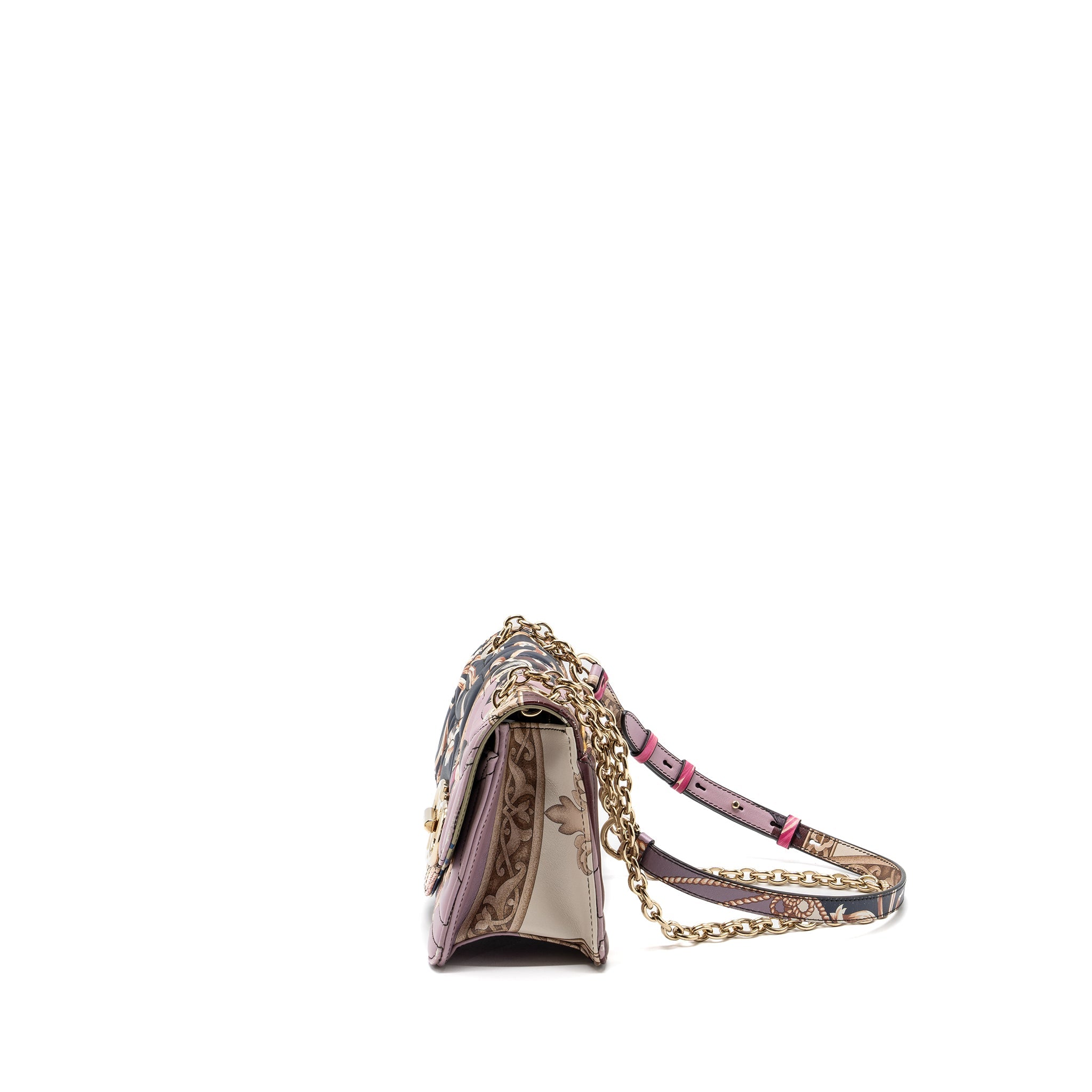 SALVATORE FERRAGAMO FLAP BAG MULTICOLOUR LGHW