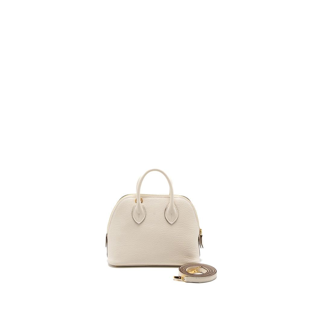 HERMES MINI BOLIDE CHÈVRE MYSORE NATA GHW