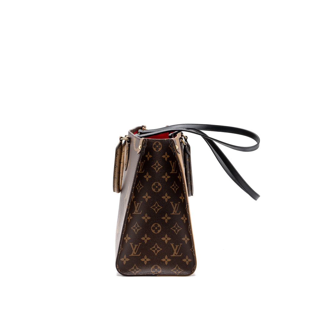 LOUIS VUITTON ONTHEGO MM MONOGRAM CANVAS GHW