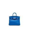 HERMES BIRKIN 25 TAURILLON NOVELLO I7 BLUE ZELLIGE SHW