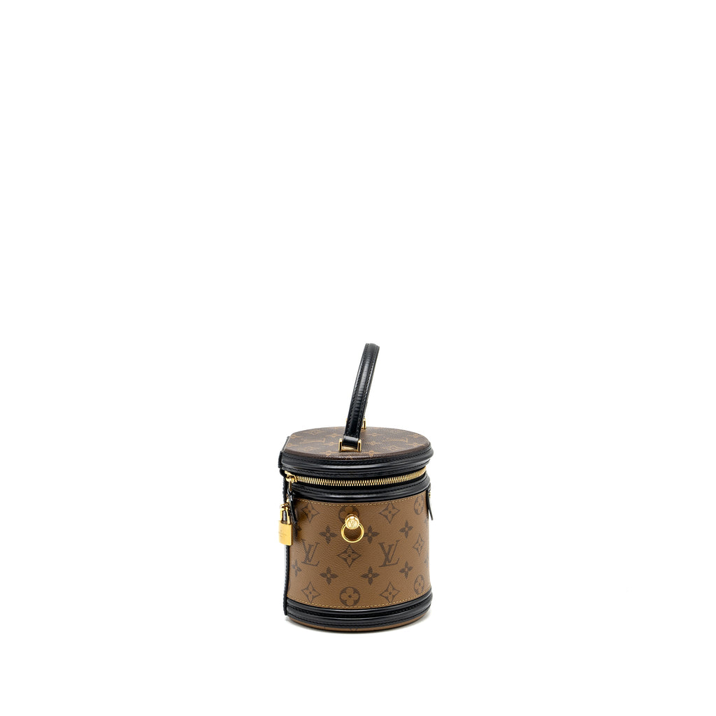 LOUIS VUITTON CANNES MONOGRAM REVERSE CANVAS / MONOGRAM CANVAS GHW