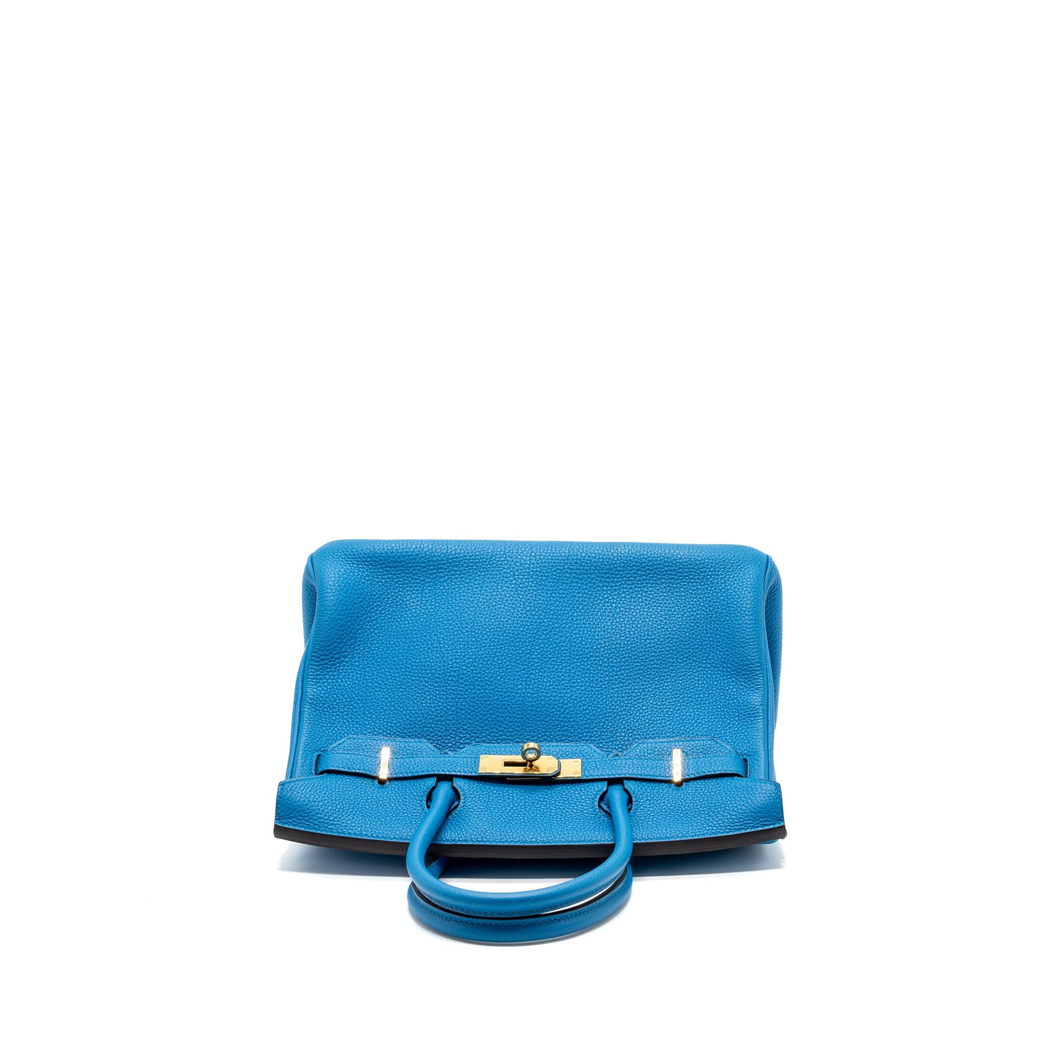 HERMES BIRKIN 30 TOGO BLUE ZANZIBAR GHW