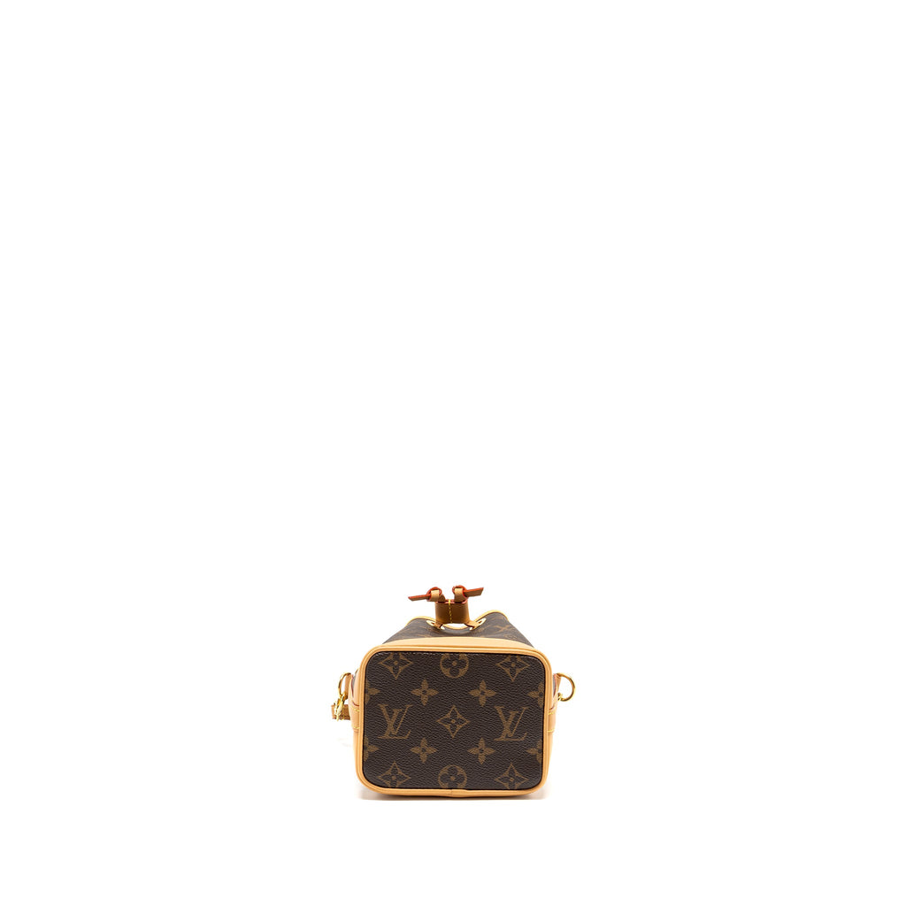 LOUIS VUITTON NANO NOE MONOGRAM CANVAS GHW