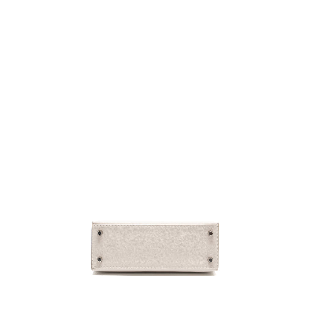 HERMES KELLY 25 EPSOM GRIS PALE SHW