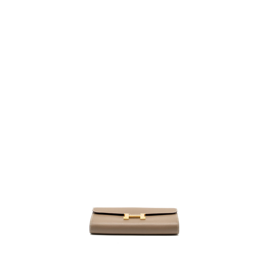 HERMES CONSTANCE TO GO EVERCOLOR ETOUPE GHW