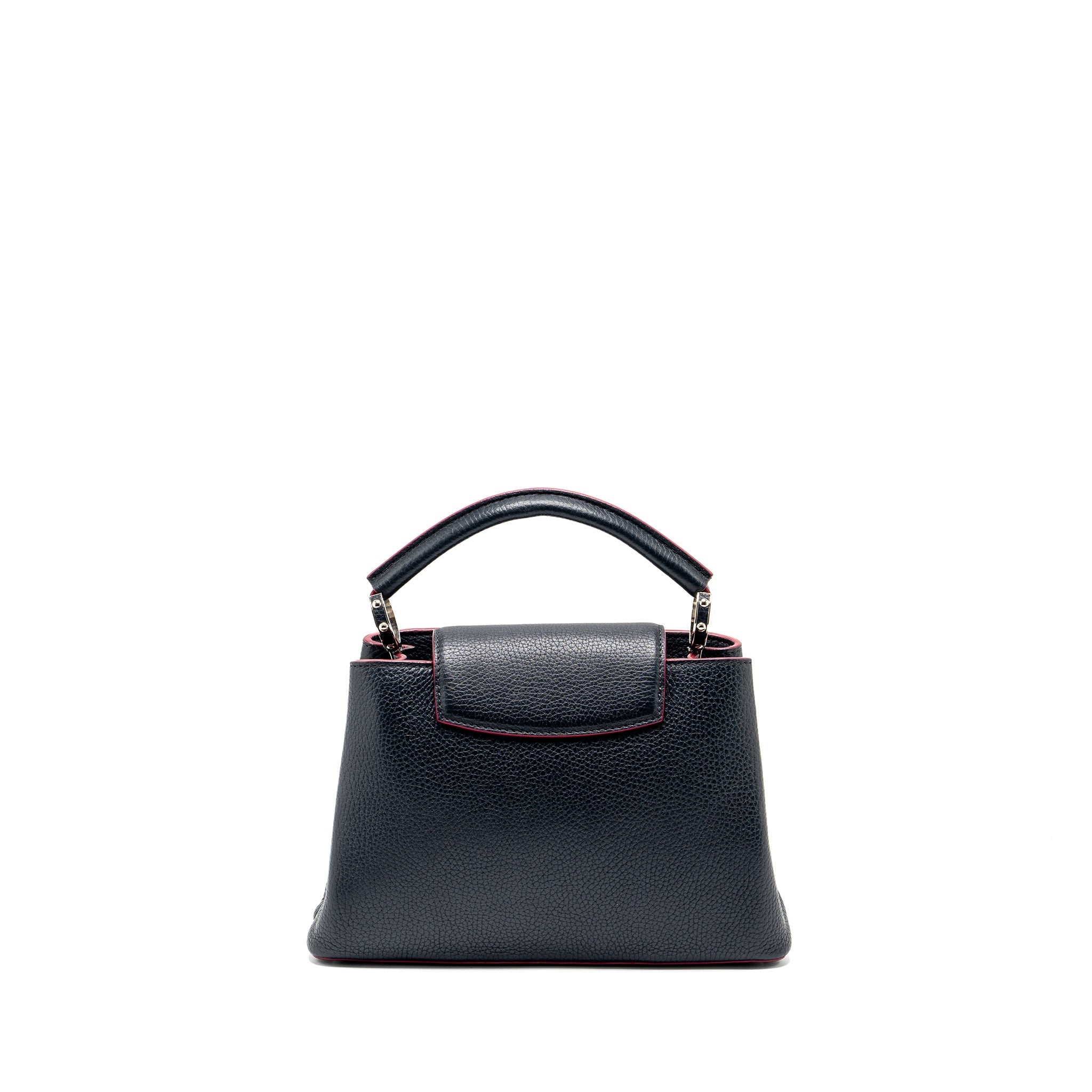 LOUIS VUITTON CAPUCINES BB TAURILLON NAVY SHW