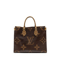 LOUIS VUITTON ONTHEGO MM MONOGRAM CANVAS GHW