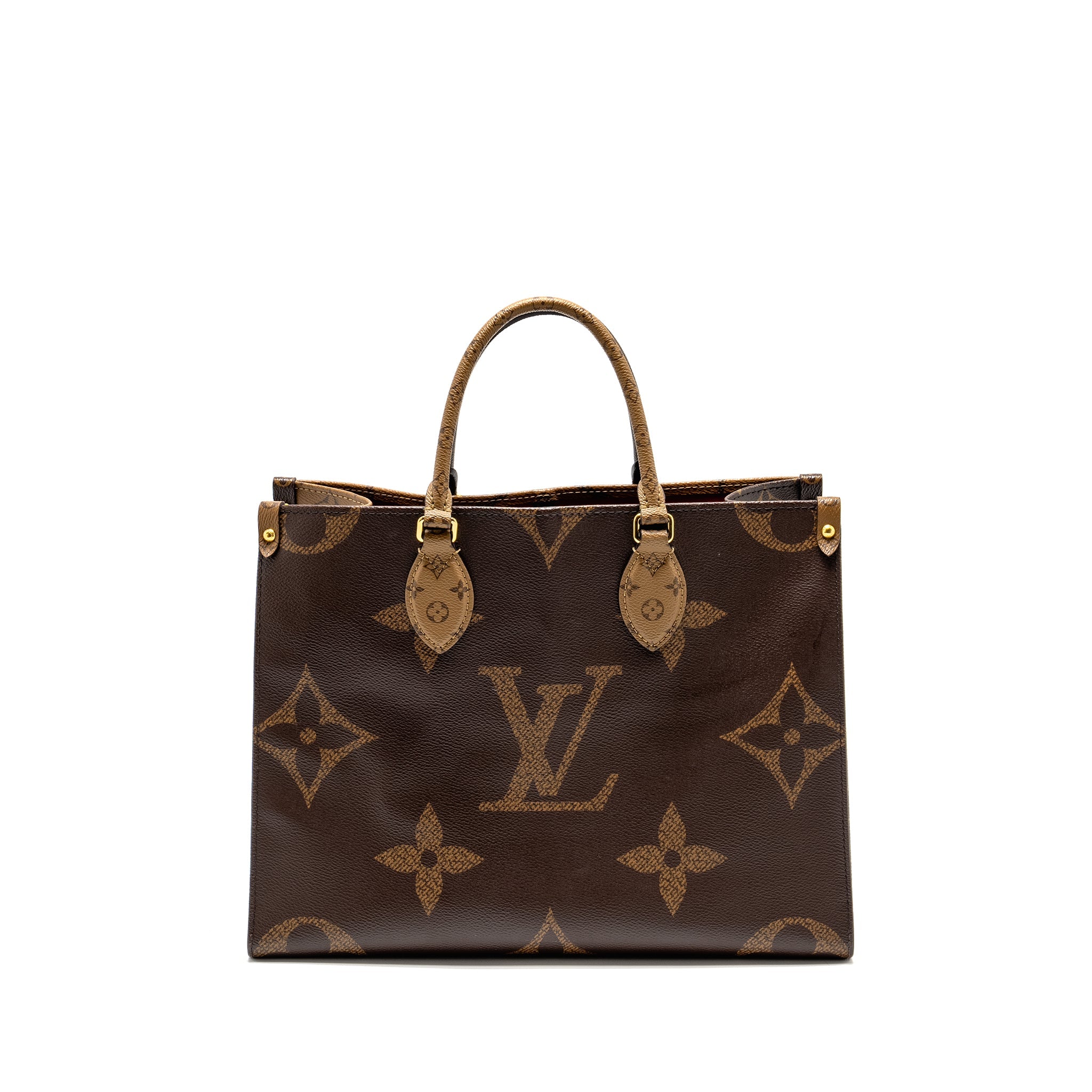 LOUIS VUITTON ONTHEGO MM MONOGRAM CANVAS GHW