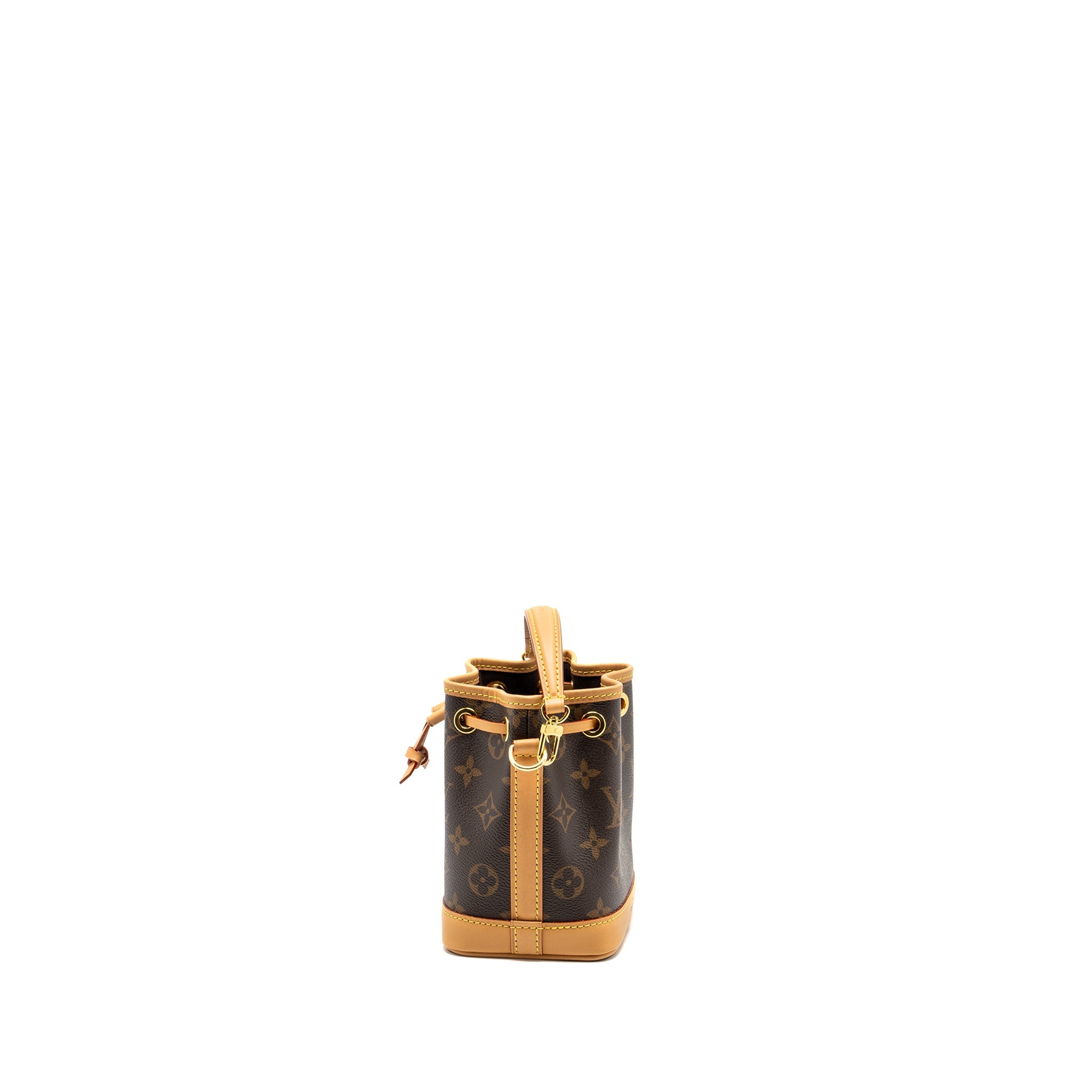 LOUIS VUITTON NANO NOE MONOGRAM CANVAS GHW