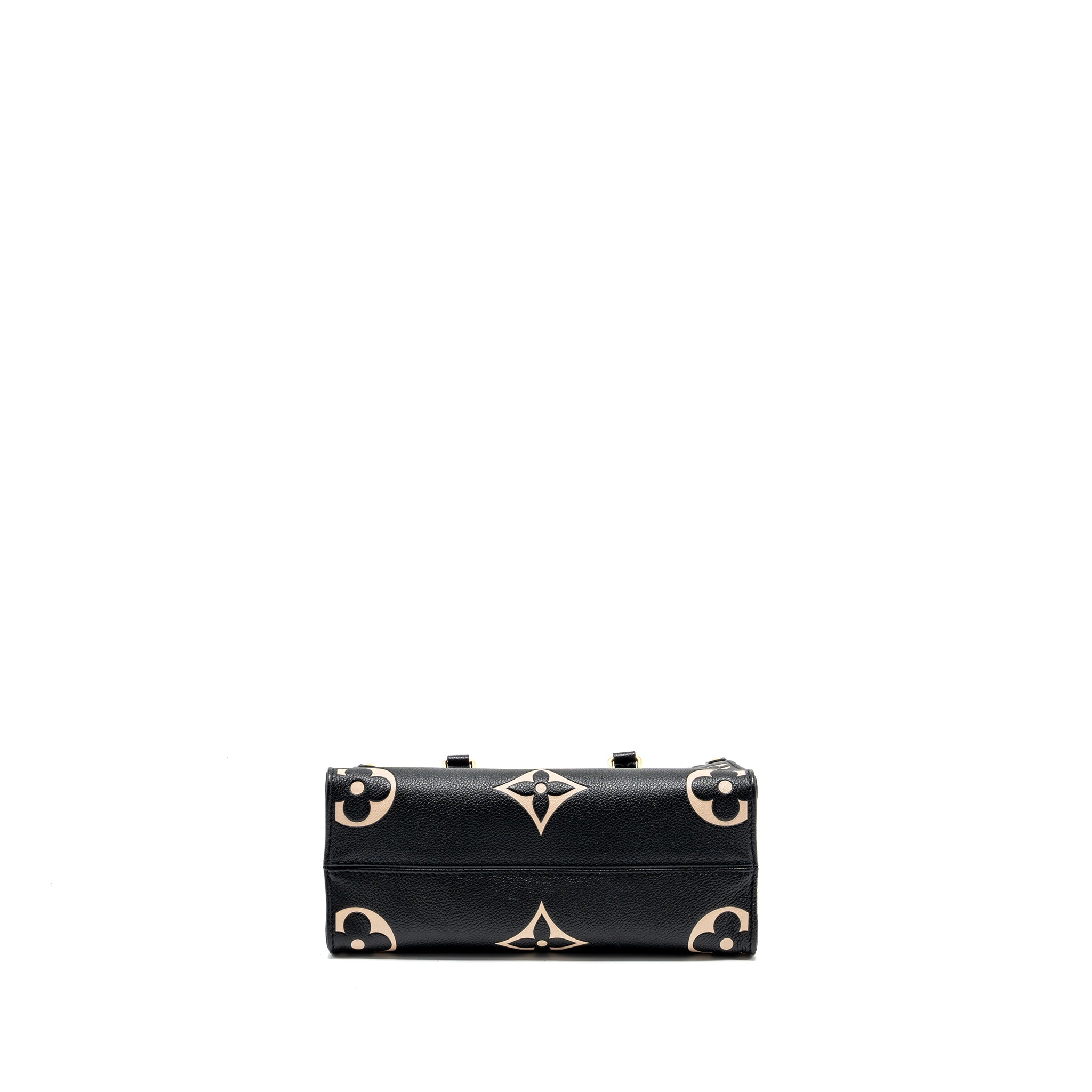 LOUIS VUITTON ONTHEGO PM BICOLOUR MONOGRAM EMPREINTE BLACK GHW