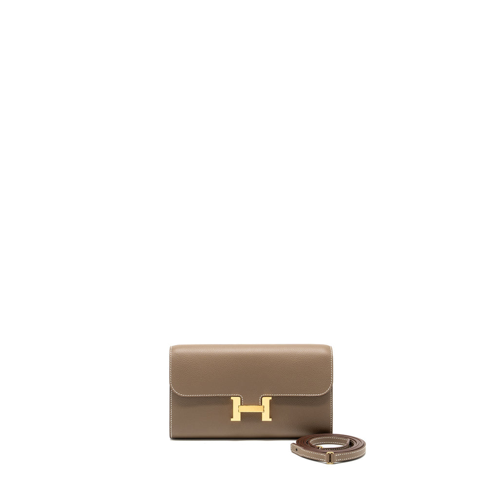 HERMES CONSTANCE TO GO EVERCOLOR ETOUPE GHW