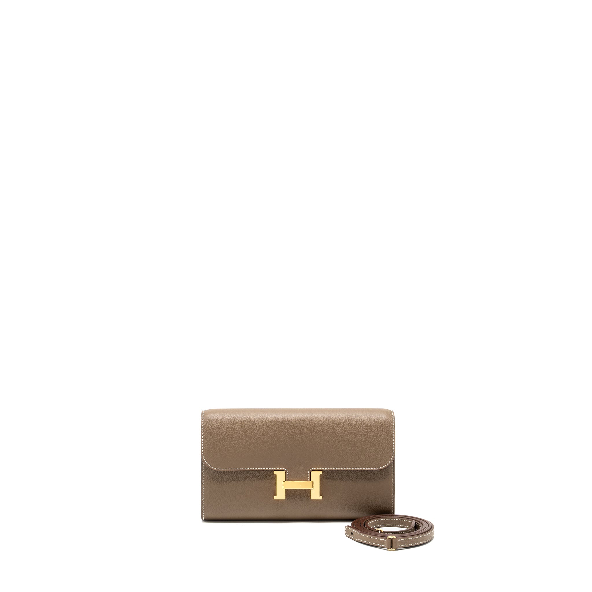 HERMES CONSTANCE TO GO EVERCOLOR ETOUPE GHW