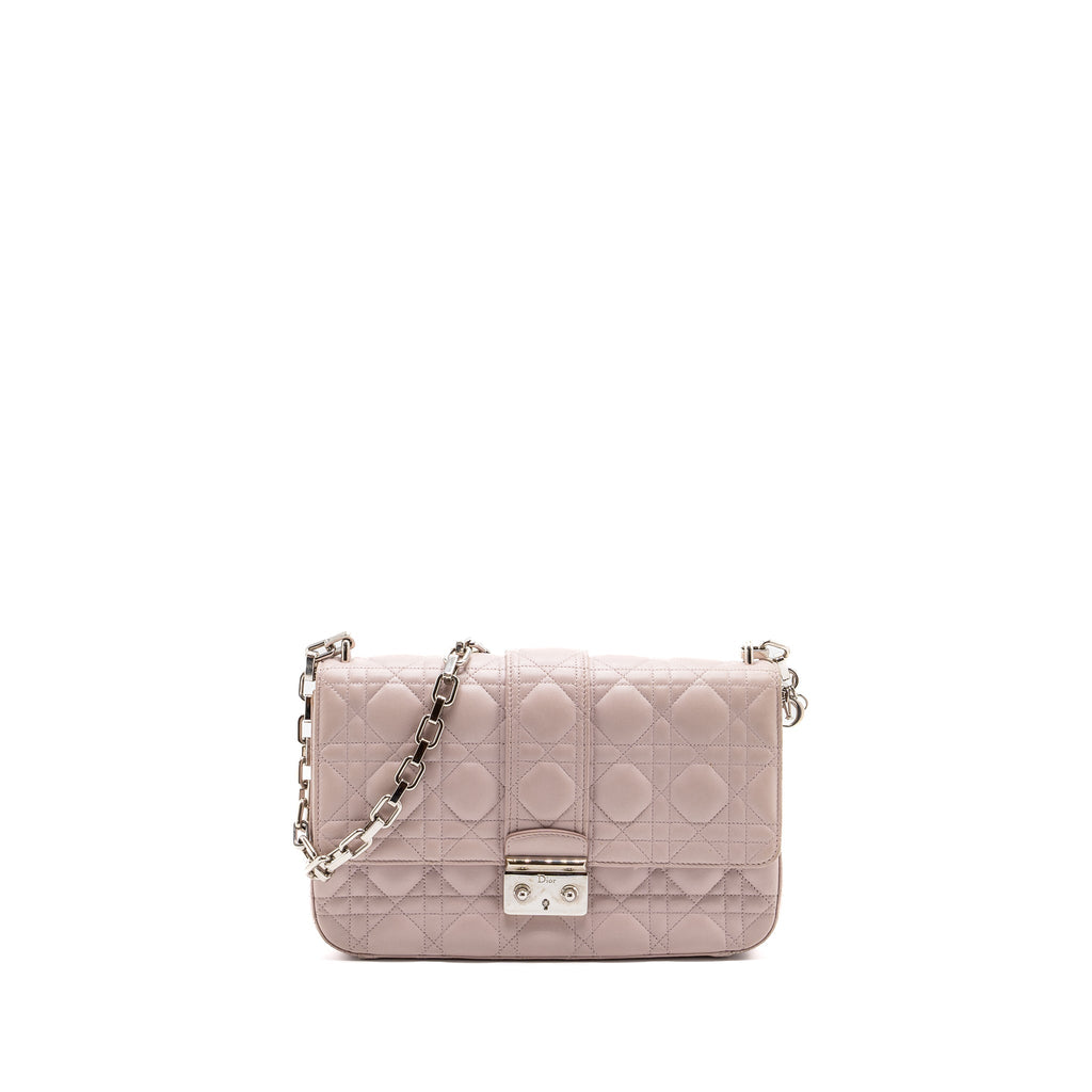 DIOR MISS DIOR SHOULDER BAG LAMBSKIN LIGHT PINK SHW