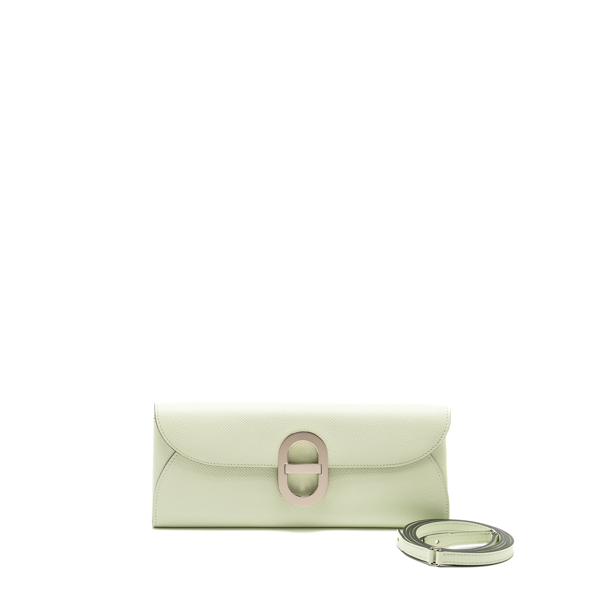 HERMES MAILLON TO GO WALLET EPSOM VERT FIZZ SHW