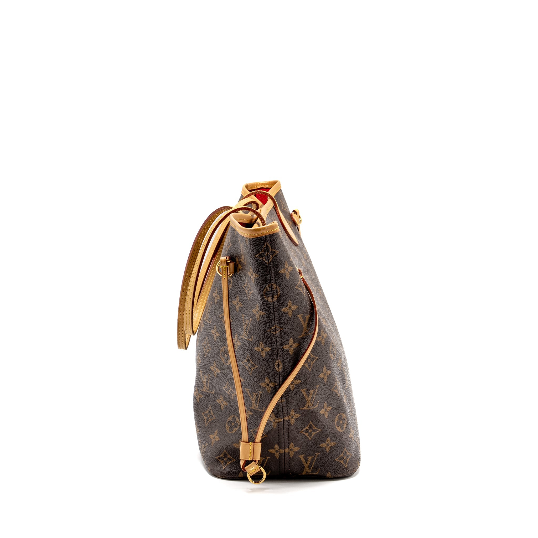 LOUIS VUITTON NEVERFULL MM MONOGRAM CANVAS GHW
