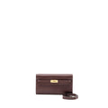 HERMES KELLY TO GO EPSOM 57 BORDEAUX GHW