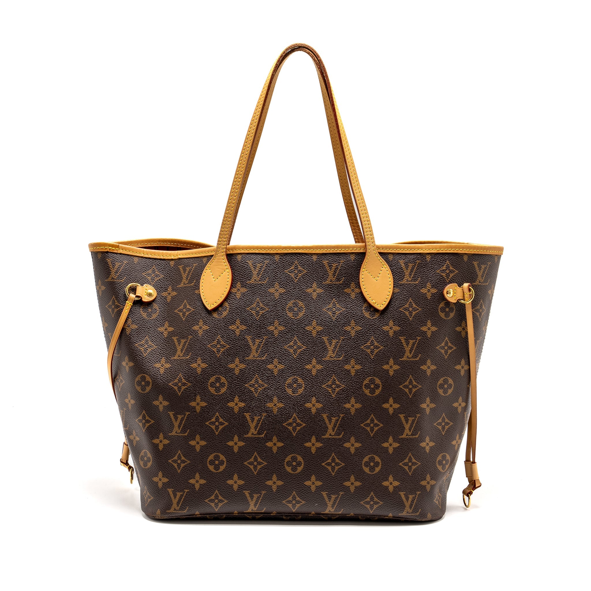 LOUIS VUITTON NEVERFULL MM MONOGRAM CANVAS GHW