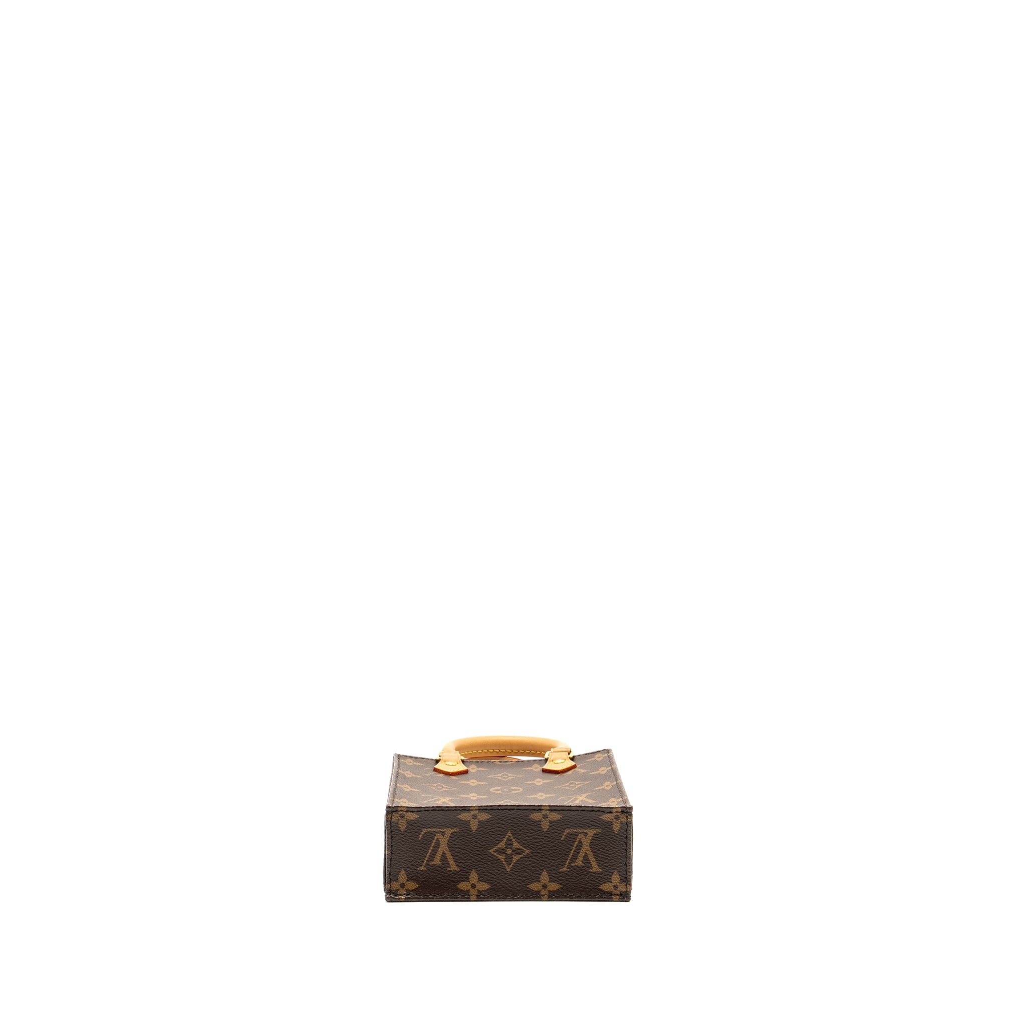 LOUIS VUITTON PETIT SAC PLAT MONOGRAM CANVAS GHW