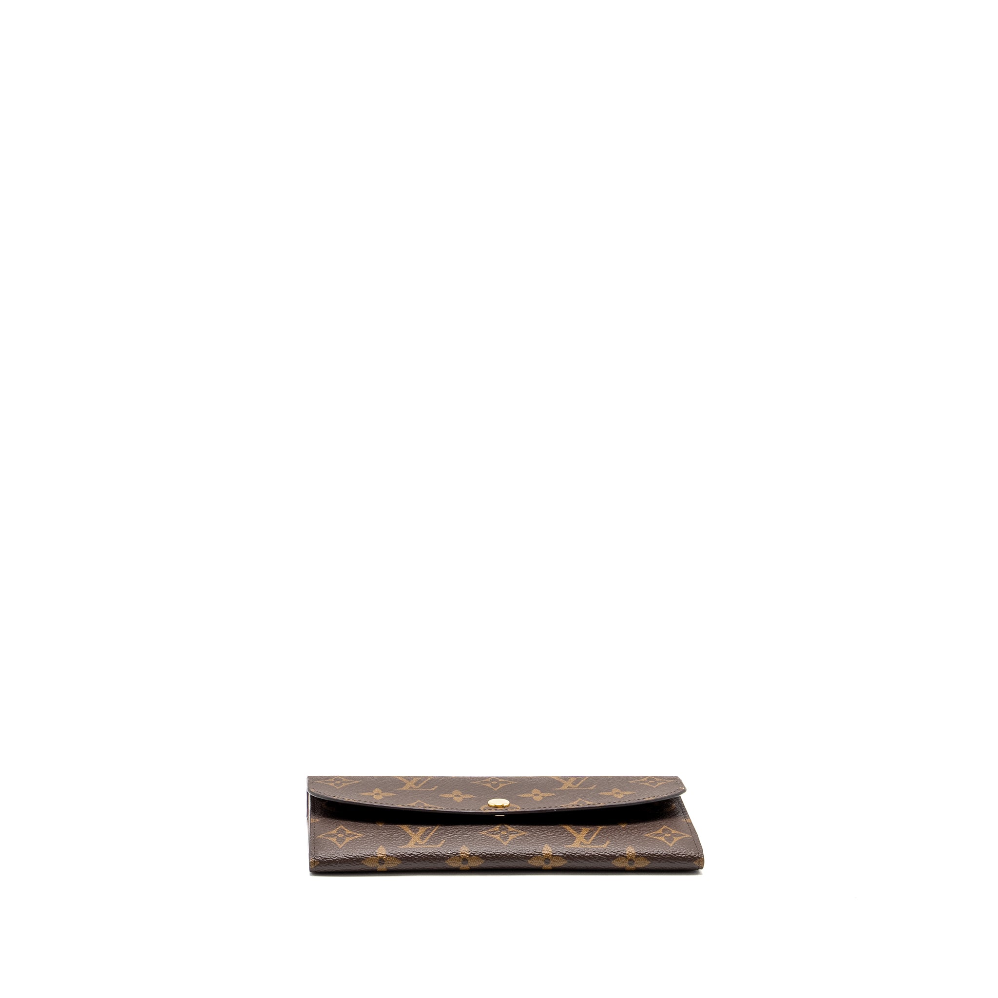 LOUIS VUITTON SARAH WALLET FUCHSIA MONOGRAM CANVAS GHW