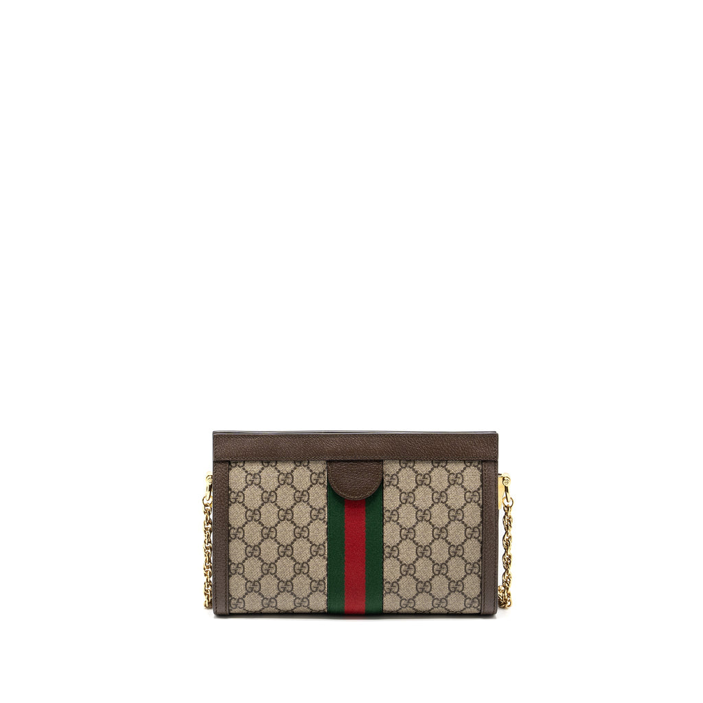 GUCCI OPHIDIA GG SHOULDER BAG GG SUPREME CANVAS GHW