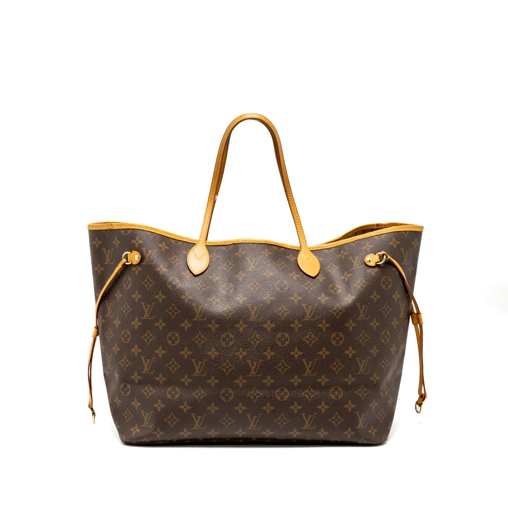LOUIS VUITTON NEVERFULL GM MONOGRAM CANVAS GHW