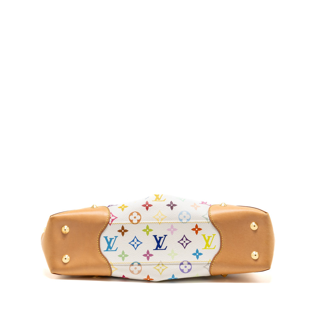 LOUIS VUITTON JUDY PM MONOGRAM CANVAS WHITE/MULTICOLOUR GHW