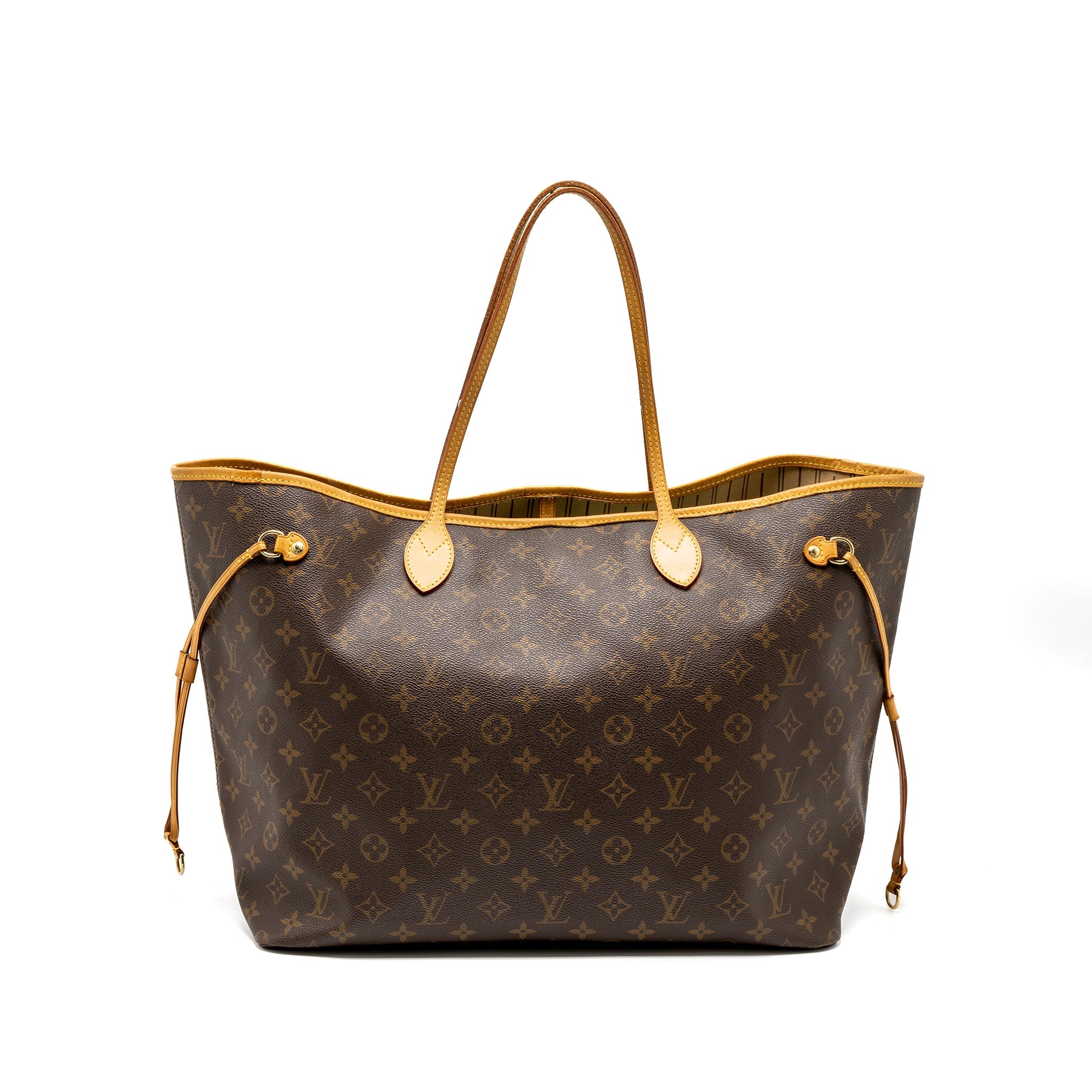 LOUIS VUITTON NEVERFULL GM MONOGRAM CANVAS GHW