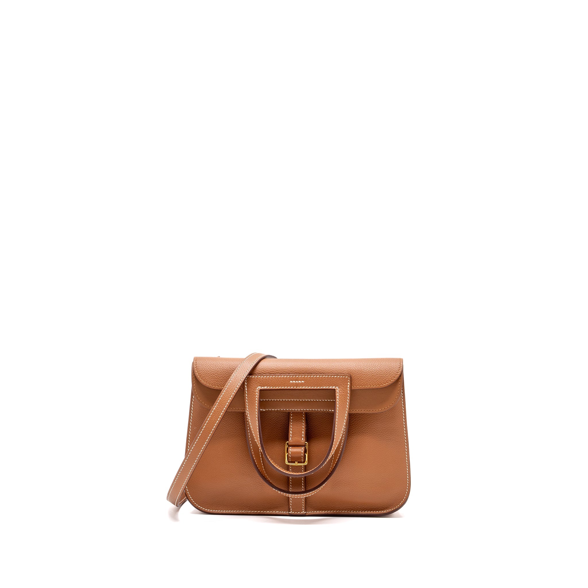 HERMES HALZAN 25 EVERCOLOR GOLD GHW