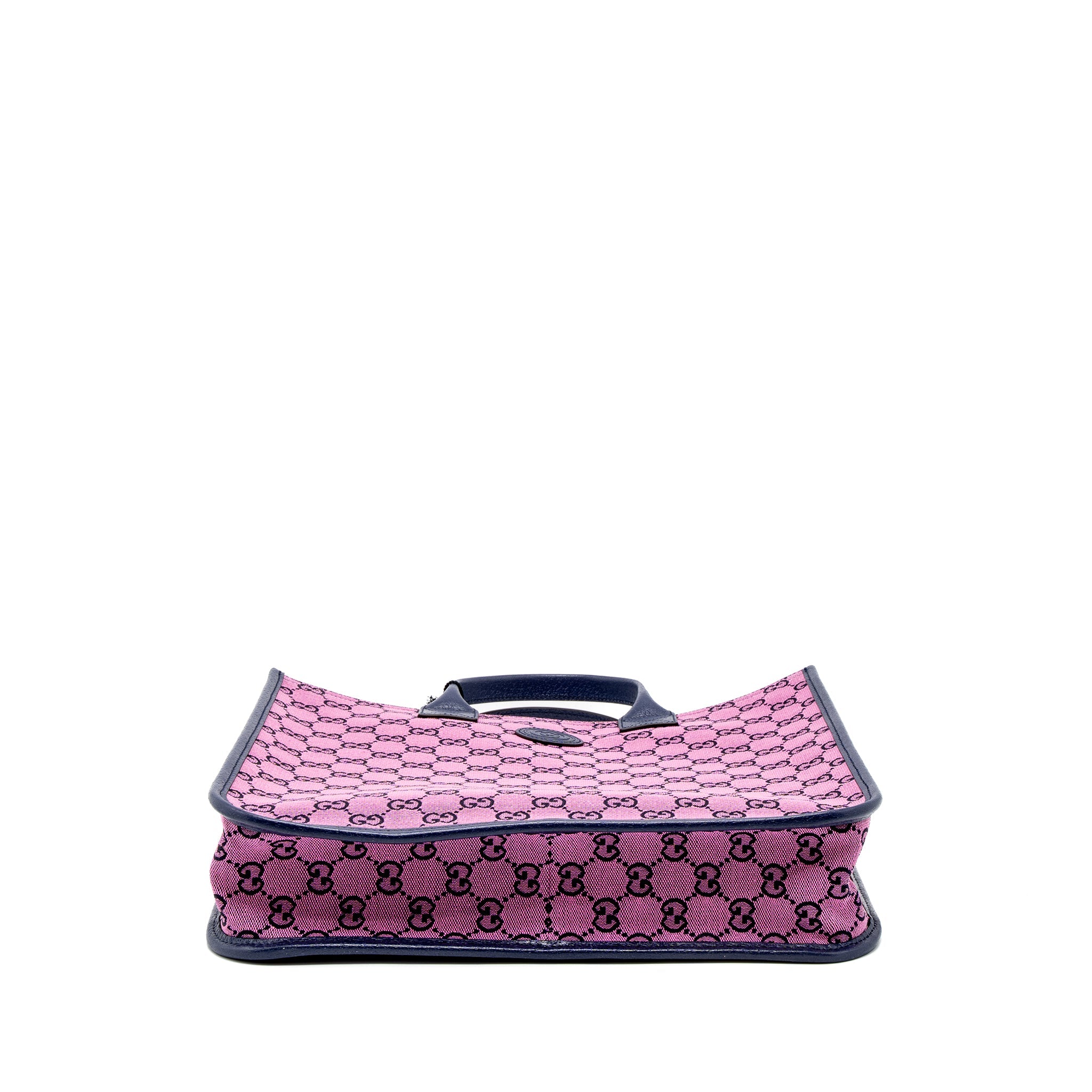 GUCCI CHILDREN’S TOTE BAG CANVAS/LEATHER PURPLE