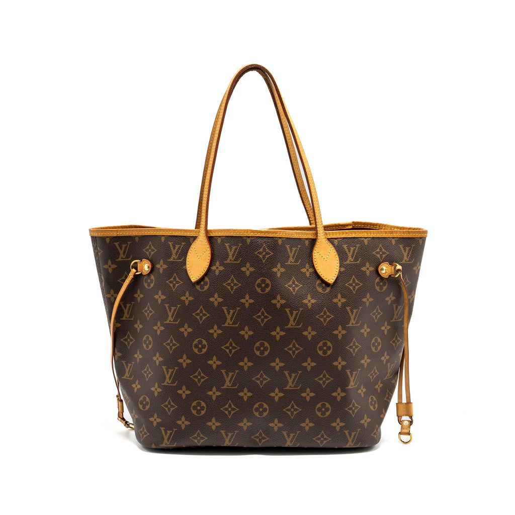 LOUIS VUITTON NEVERFULL MM MONOGRAM CANVAS GHW