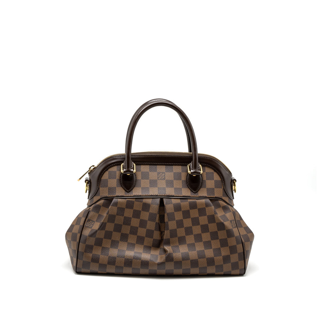 LOUIS VUITTON TREVI PM DAMIER EBENE CANVAS GHW