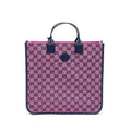 GUCCI CHILDREN’S TOTE BAG CANVAS/LEATHER PURPLE