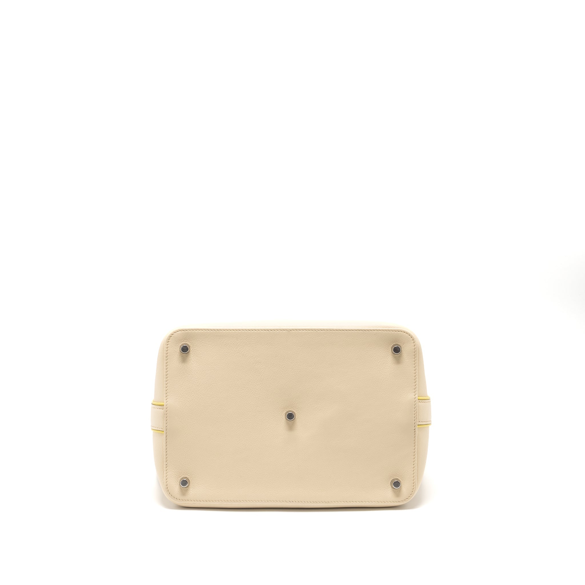 HERMES TOOLBOX 26 CLEMENCE CRAIE/JAUNE POUSSIN SHW