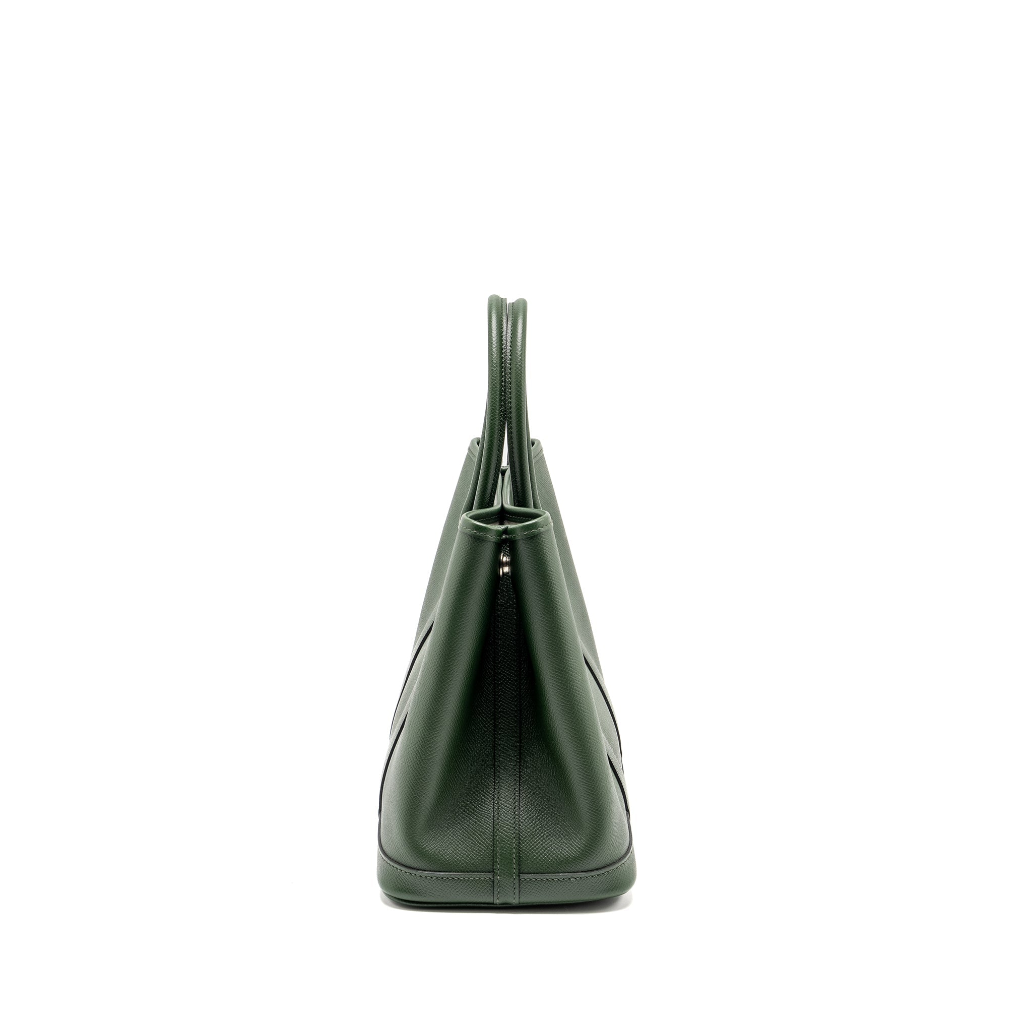 HERMES GARDEN PARTY 30 EPSOM 2Q VERT ANGLAIS SHW
