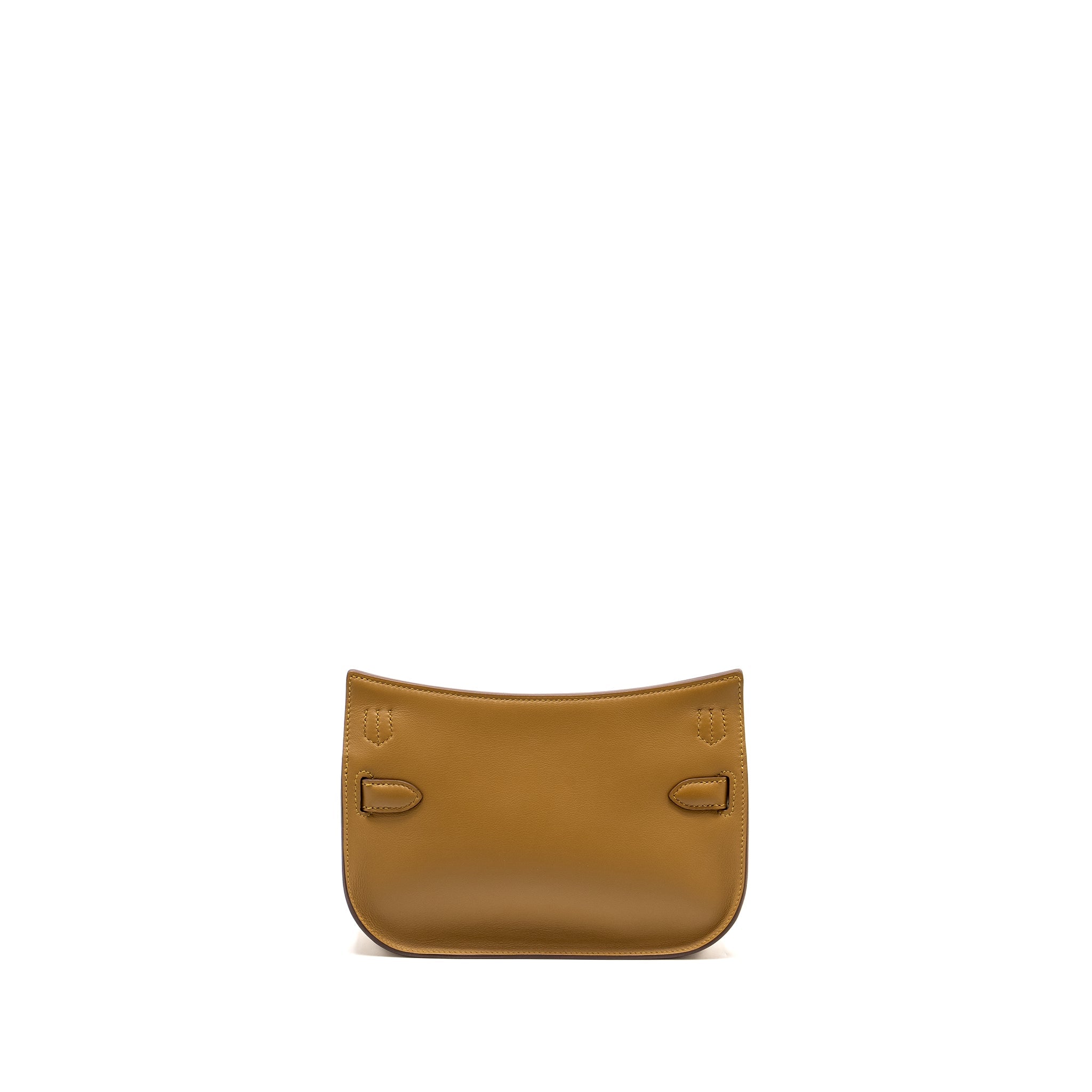 HERMES MINI JYPSIERE SWIFT BRONZE DORE/KRAFT GHW