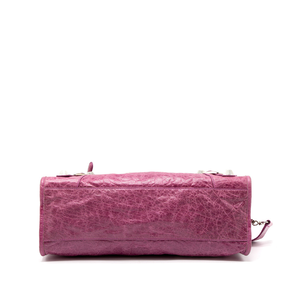 BALENCIAGA GIANT CITY BAG PINK SHW